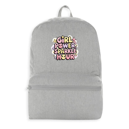 Girl Power Sparkle Hour Backpack Kawaii