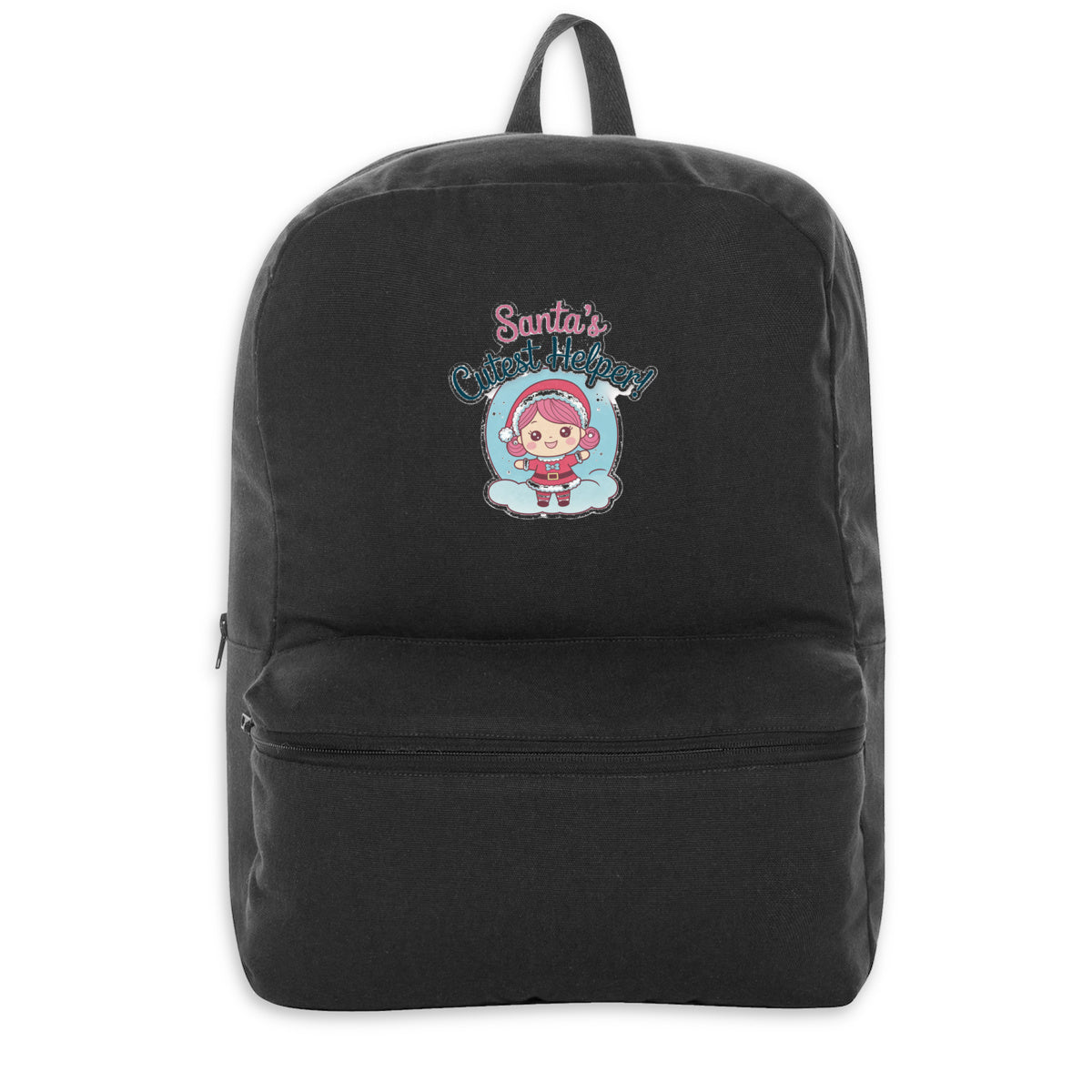 Santa's Cutest Helper Kawaii Christmas Backpack