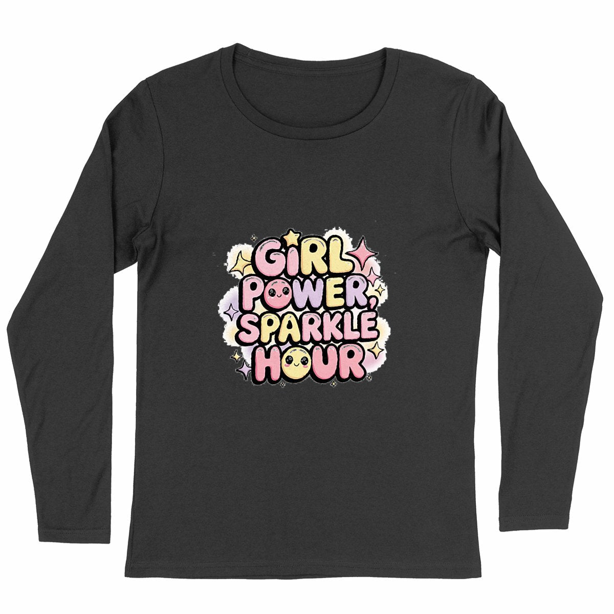 Girl Power Sparkle Hour Kawaii Shirt