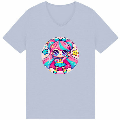 Adorable Kawaii Girl Superhero Shirt