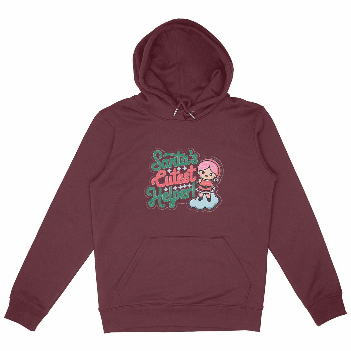 Santa's Cutest Helper Kawaii Christmas Hoodie! ??