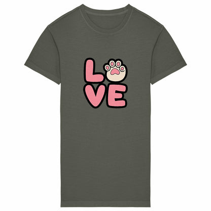 Kawaii Love Kitty Women's T-Shirt Dress