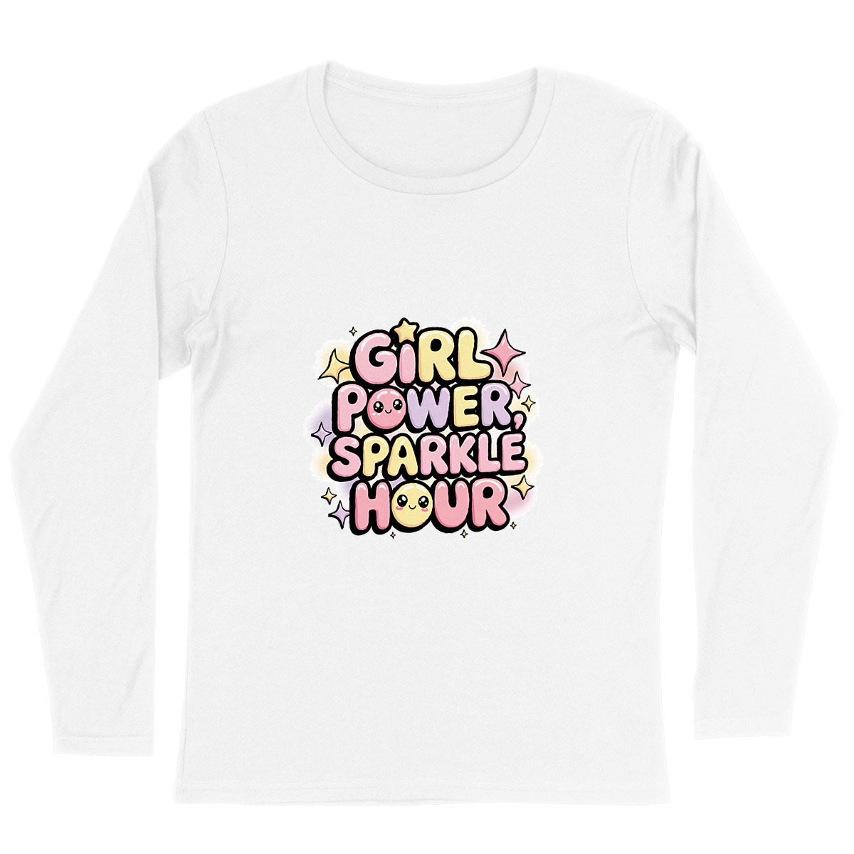 Girl Power Sparkle Hour Kawaii Shirt